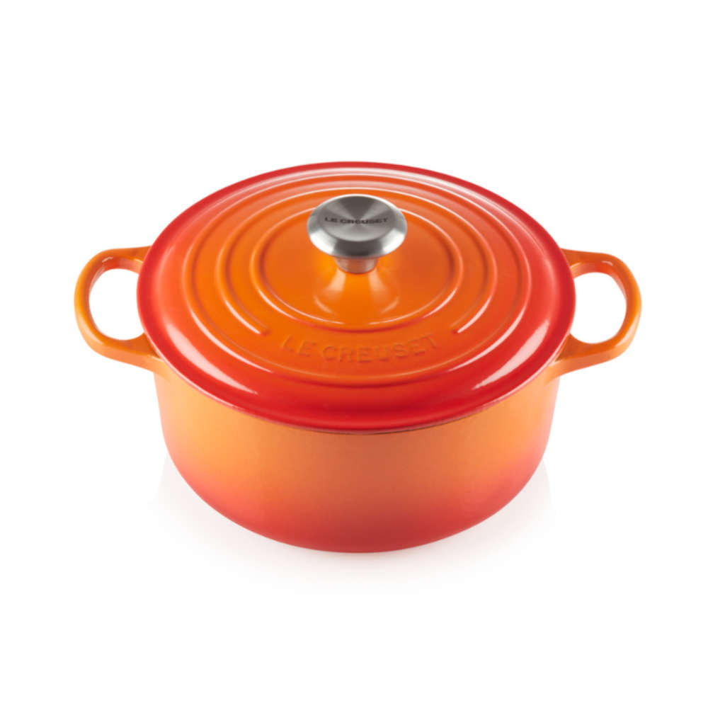 Panela Redonda 16 Cm Signature Laranja Le Creuset