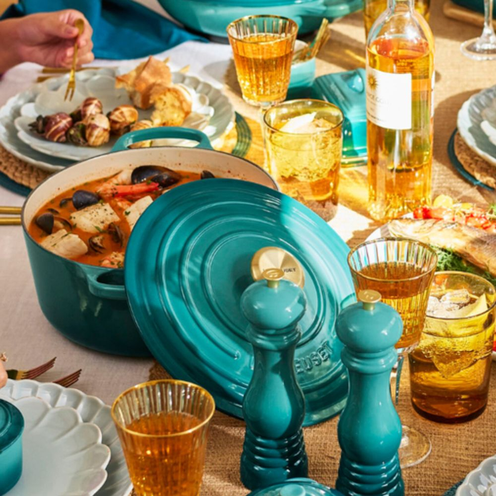 Panela Redonda Le Creuset Signature 20 Cm - Pegador Dourado