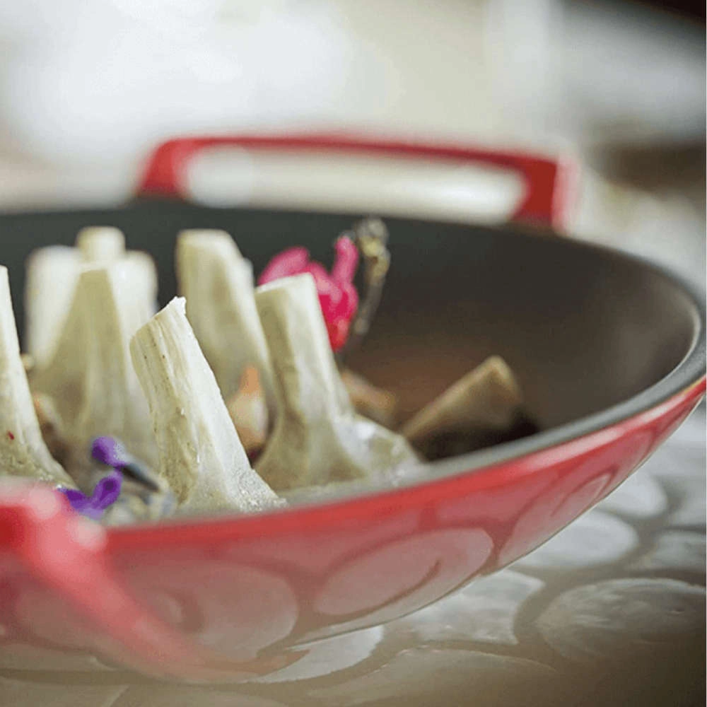 Panela Wok Com Tampa Le Creuset Tradition 36 Cm Panela Wok Com Tampa Le Creuset Tradition 36 Cm