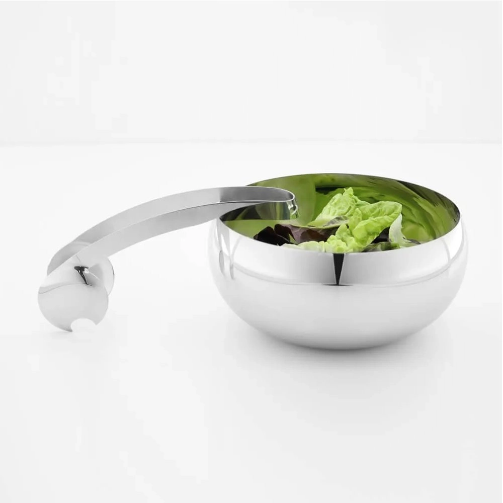 Pegador de Salada Riva Duo Aco Inox Pegador de Salada Riva Duo Aco Inox