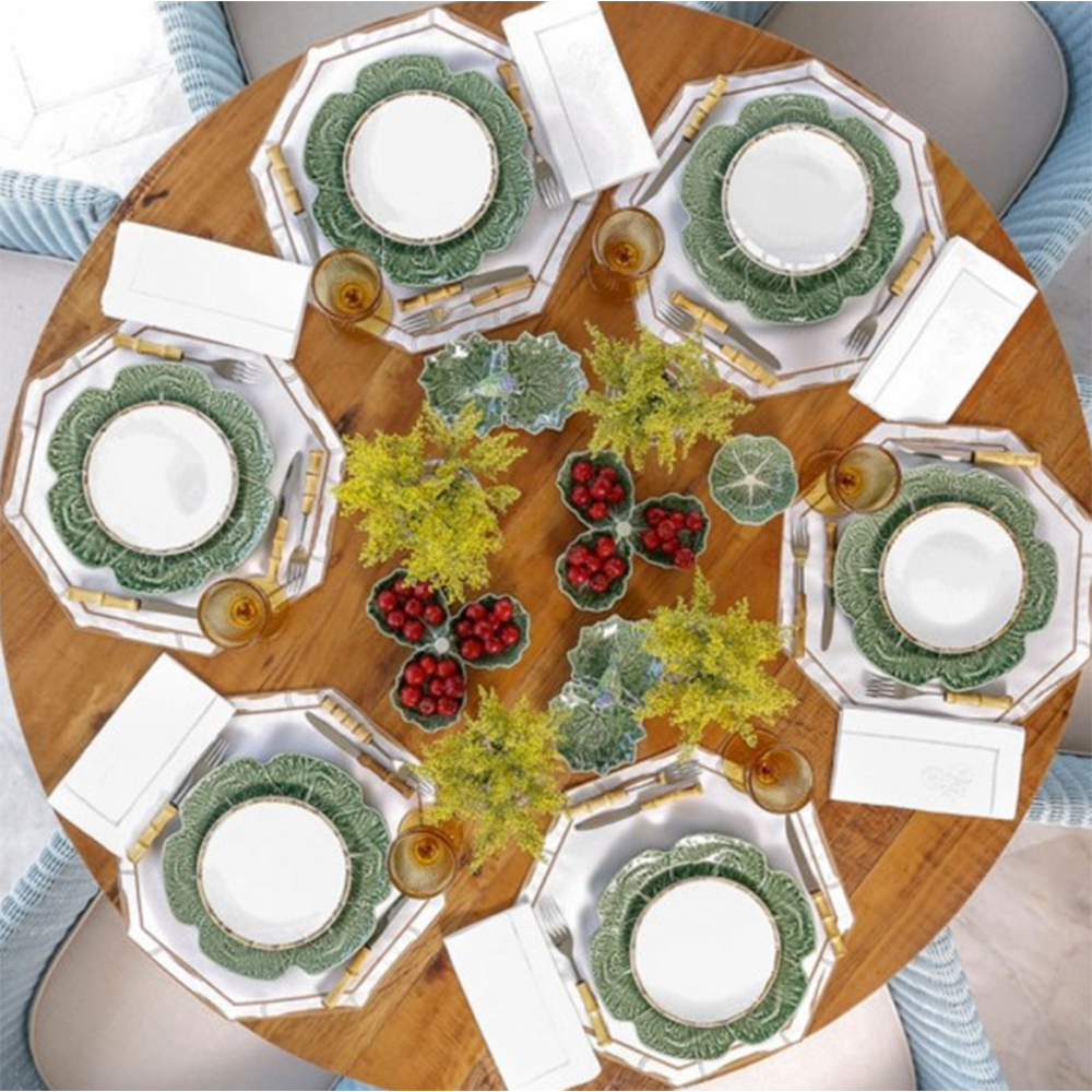 Petisqueira Couve Bordallo Pinheiro 21,5 Cm