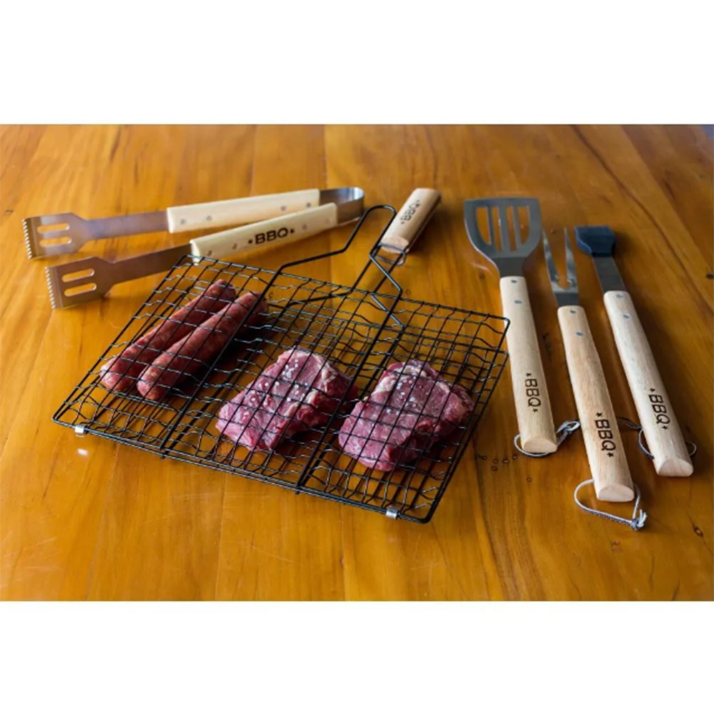 Pinça Para Churrasco Fackelmann Bbq 39,5 Cm