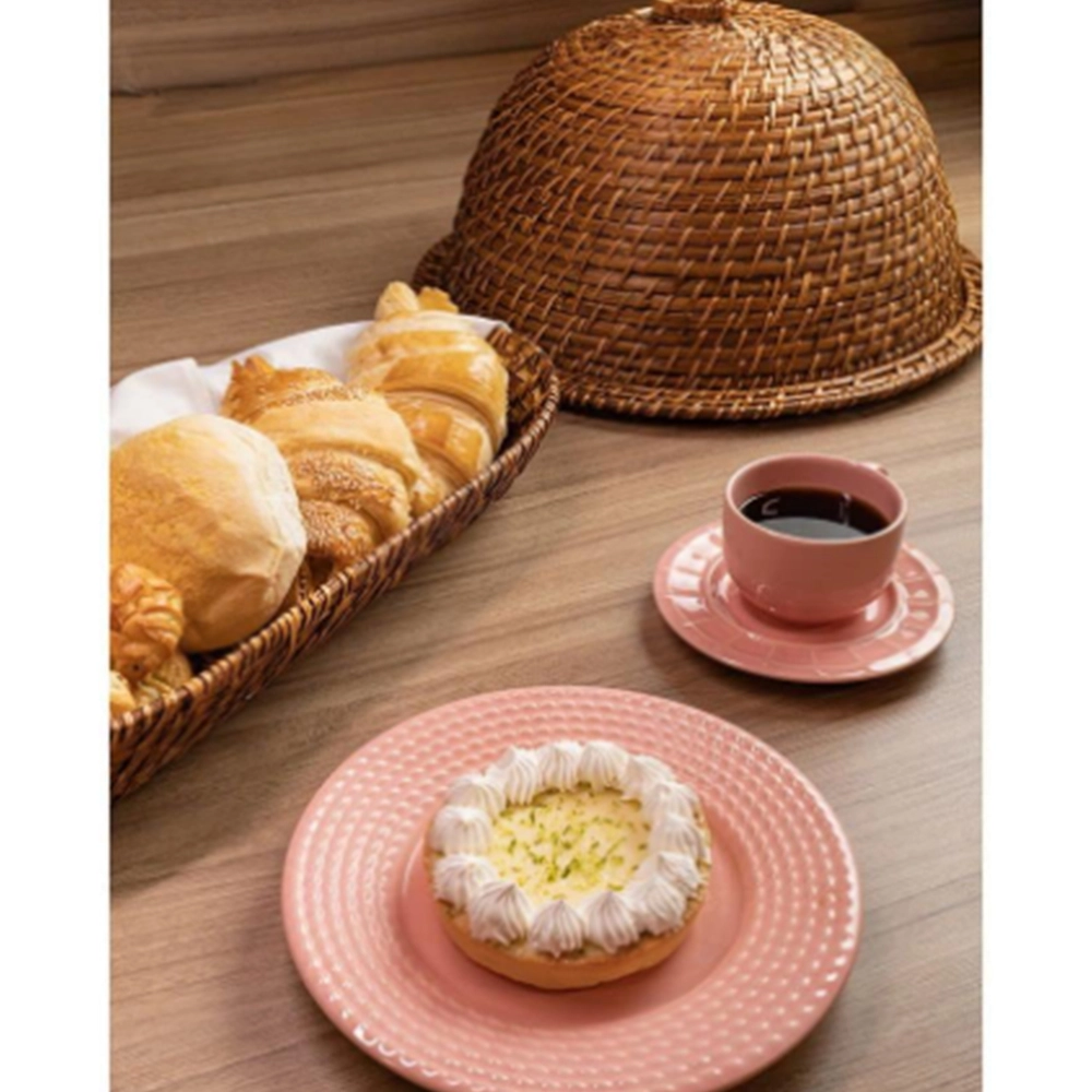 Porta Bolo Com Tampa Alta Hudson Home Rattan 18 X 35 Cm Porta Bolo Com Tampa Alta Hudson Home Rattan 18 X 35 Cm