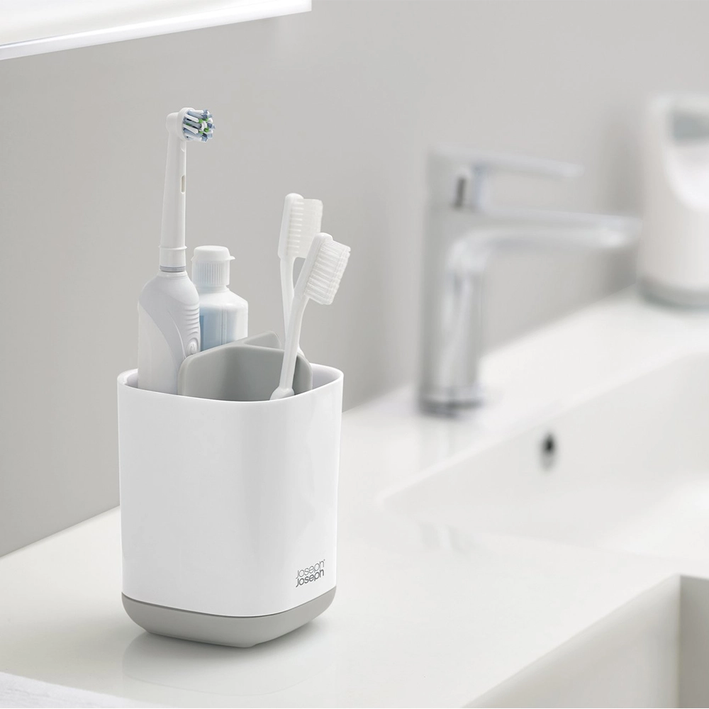 Porta Escova de Dente 4 Divisões Joseph Joseph Easystore