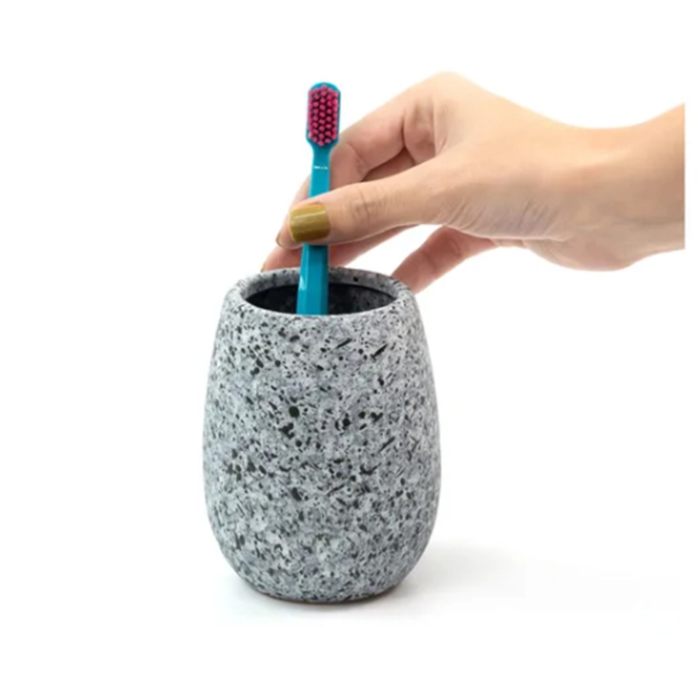 Porta Escova de Dente Oikos Granulado 17 X 9 Cm