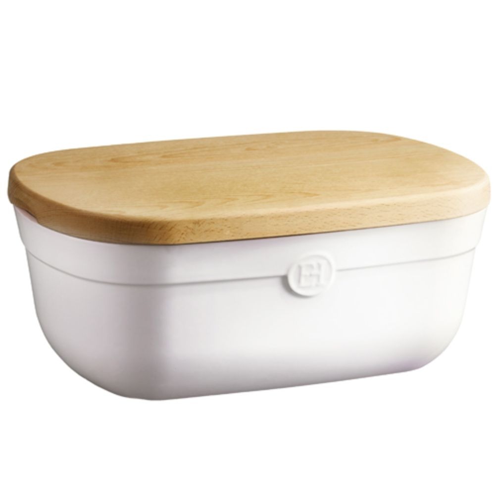 Porta Pao C/ Tabua Em Madeira Emile Henry Porta Pao C/ Tabua Em Madeira Emile Henry