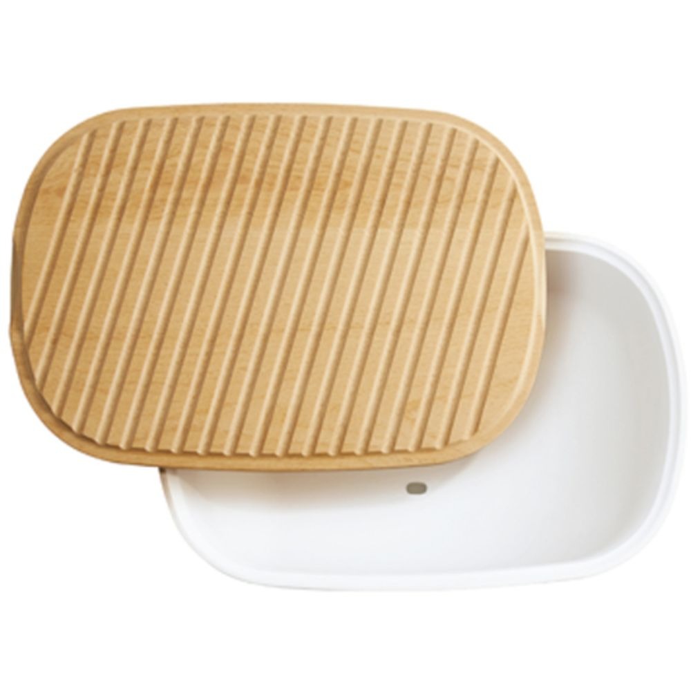 Porta Pao C/ Tabua Em Madeira Emile Henry Porta Pao C/ Tabua Em Madeira Emile Henry