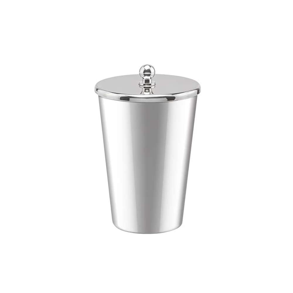 Porta Requeijao Redondo Com Tampa Silverlux