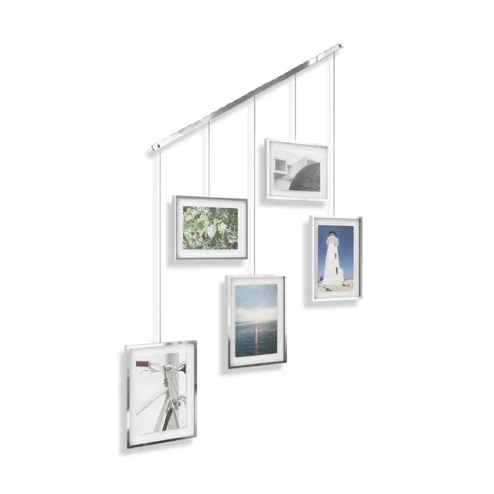 Porta Retrato de Parede Umbra Exhibit - 5 Peças