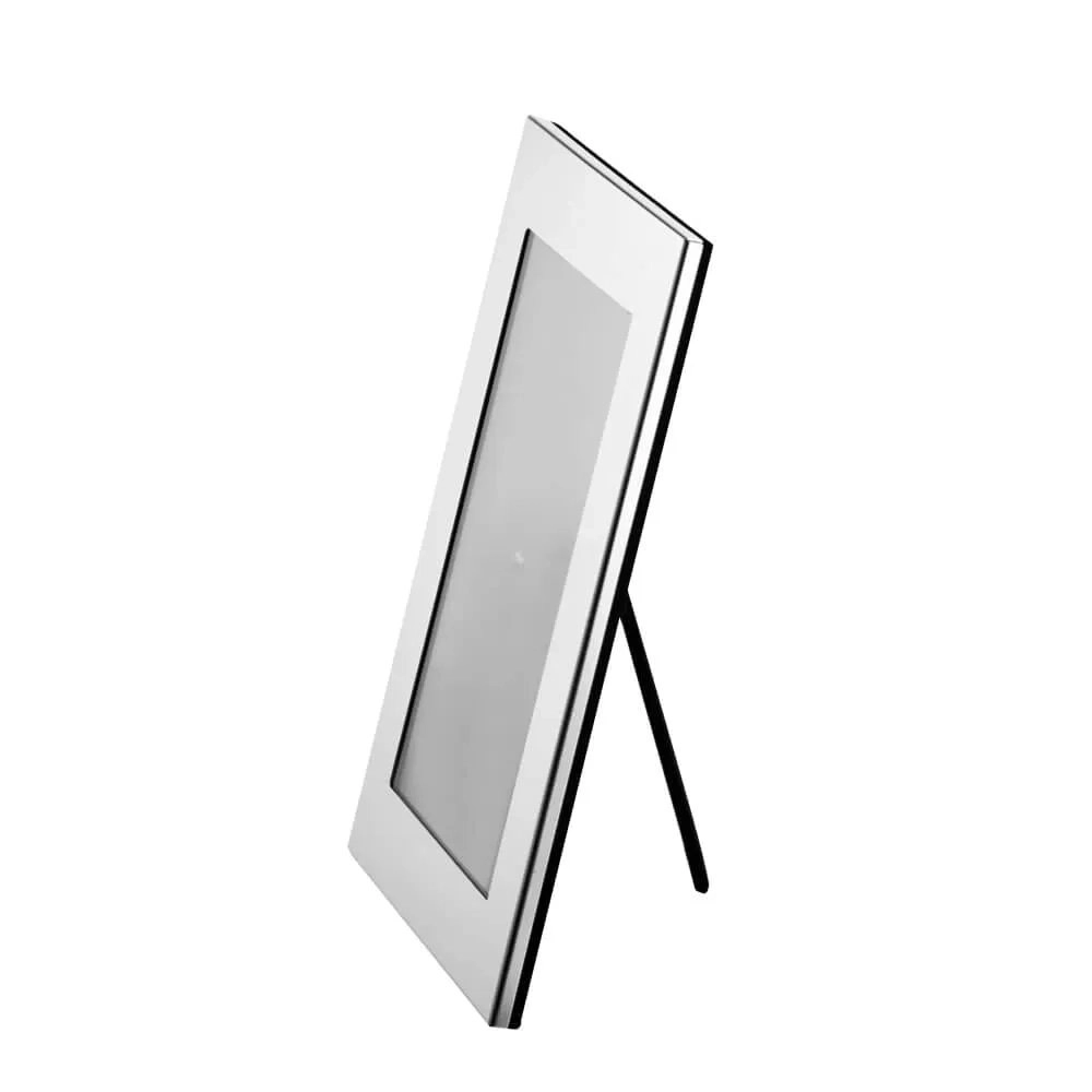 Porta-retrato Riva Carrara Velvet Aco Inox 20 X 25 Cm