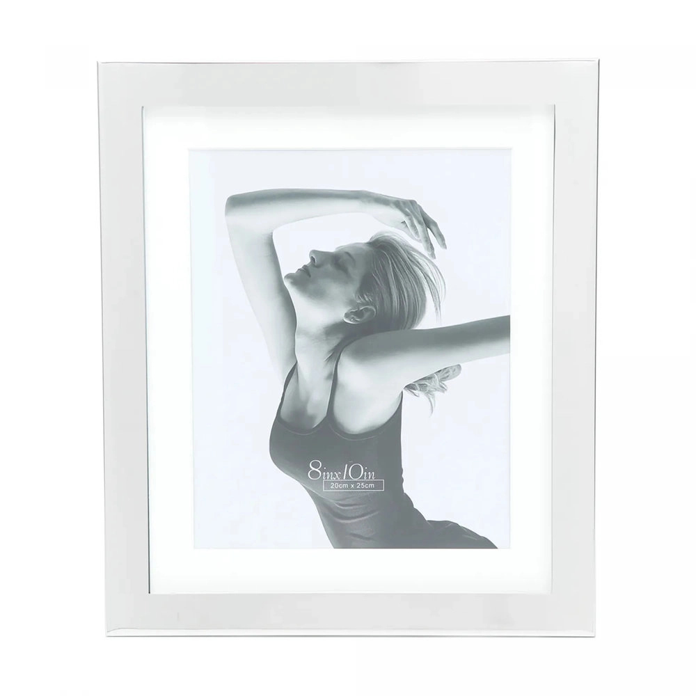 Porta Retrato Wolff Prateado 13 X 18 Cm