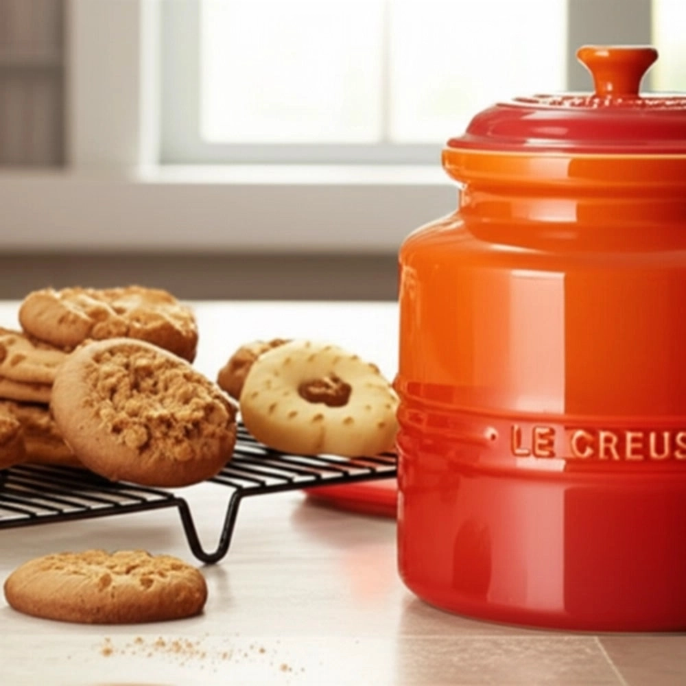 Pote Para Biscoito Le Creuset 2,4 Litros Pote Para Biscoito Le Creuset 2,4 Litros