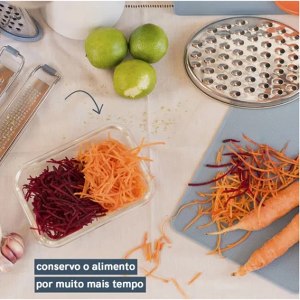 Pote Retangular Com Tampa Oikos 330 Ml Pote Retangular Com Tampa Oikos 330 Ml