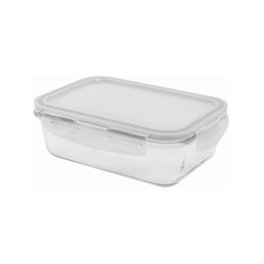 Pote Retangular Raso Com Tampa Oikos 840 Ml Pote Retangular Raso Com Tampa Oikos 840 Ml