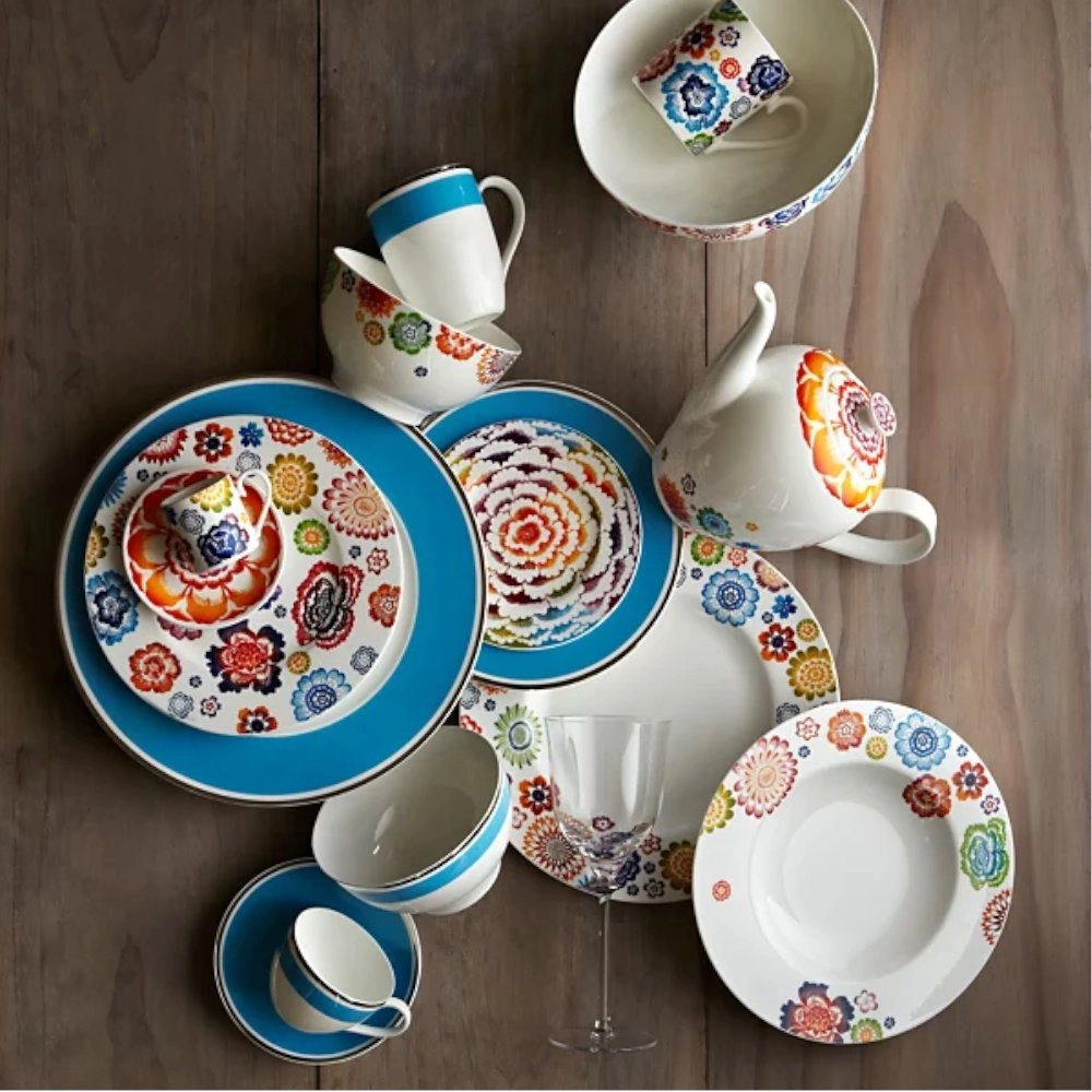 Prato Fundo Anmut Bloom Villeroy e Boch Prato Fundo Anmut Bloom Villeroy e Boch