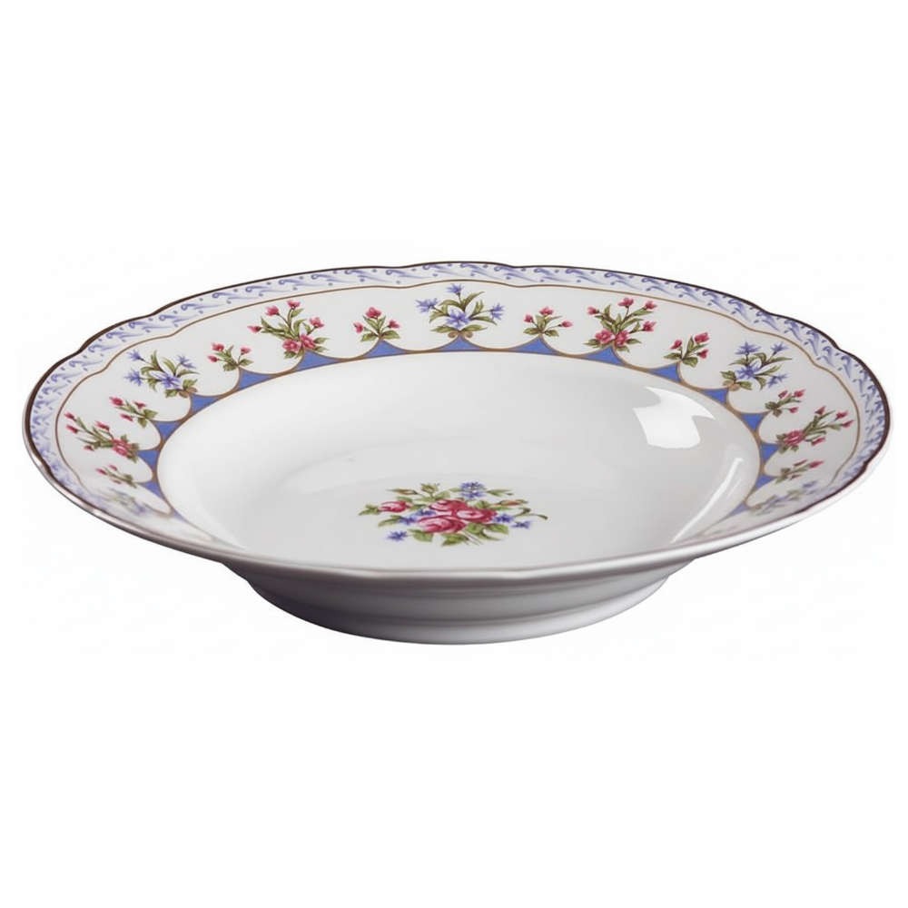 Prato Fundo Bernardaud Chateaubriand Blue