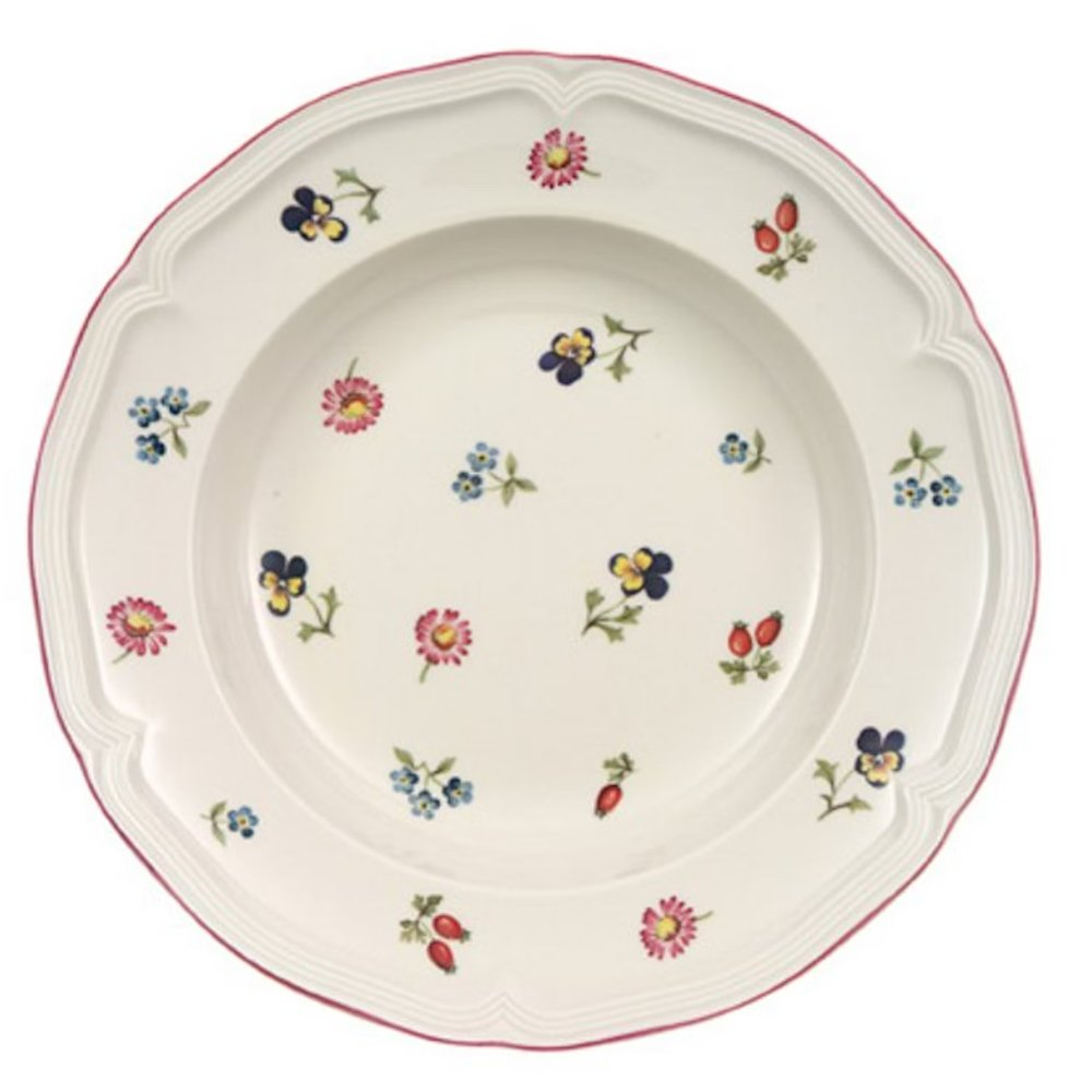 Prato Fundo Fleur Villeroy e Boch 22,8 Cm Prato Fundo Fleur Villeroy e Boch 22,8 Cm