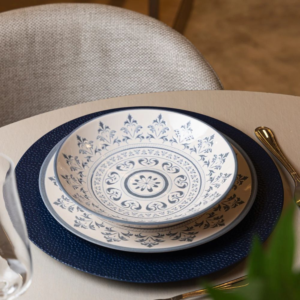 Prato Fundo Porto Azul 21,5 Cm