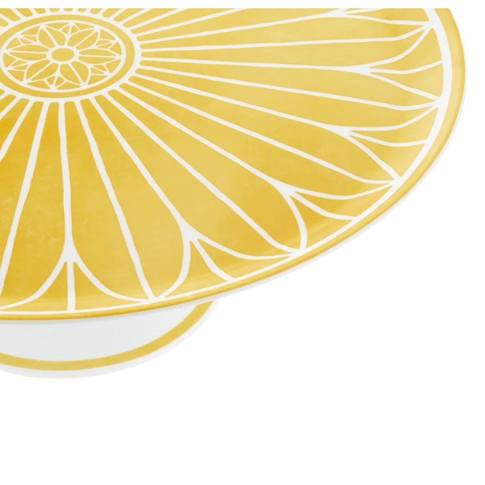 Prato P/ Bolo Com Pe Christofle Malmaison Riviera 32 Cm