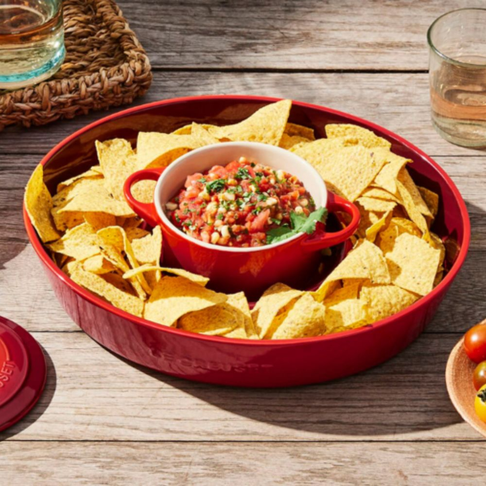 Prato Para Aperitivo Le Creuset 34 Cm Prato Para Aperitivo Le Creuset 34 Cm