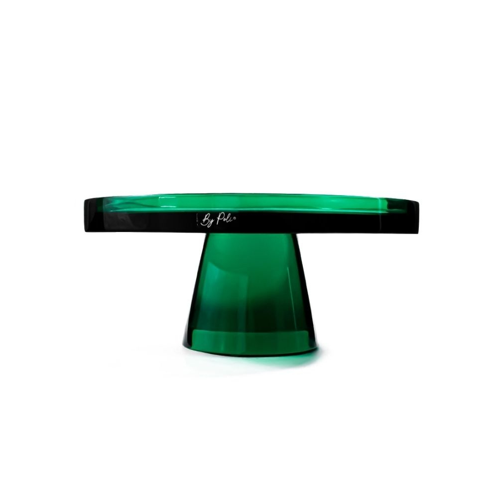 Prato Para Bolo Com Borda By Poli 25 Cm Prato Para Bolo Com Borda By Poli 25 Cm