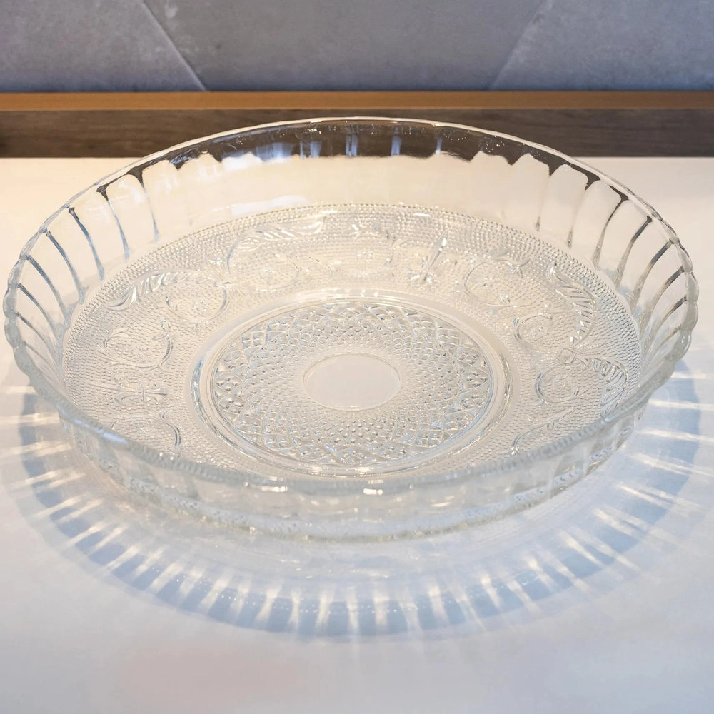 Prato Para Bolo de Vidro Angel Prato Para Bolo de Vidro Angel