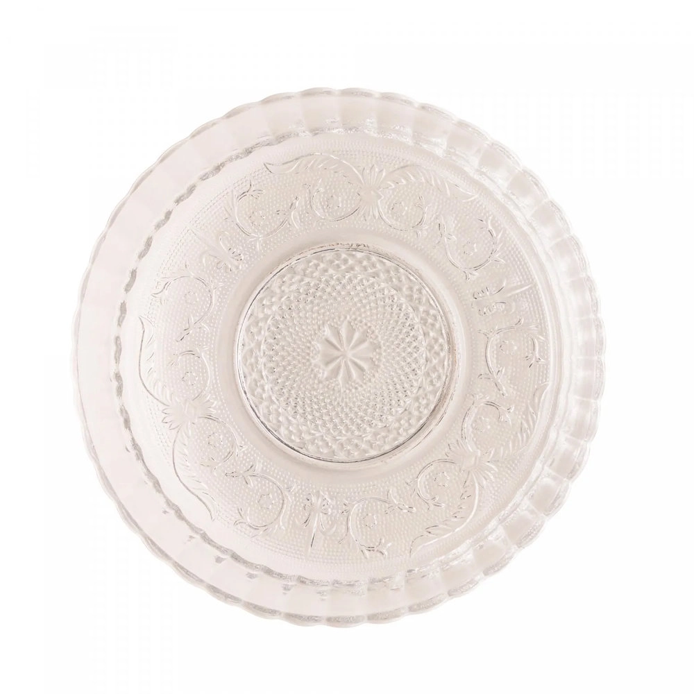 Prato Para Bolo de Vidro Angel Prato Para Bolo de Vidro Angel