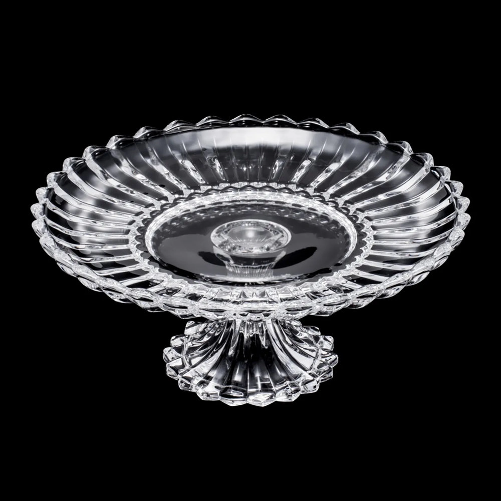 Prato Para Bolo Wolff Geneva 29 X 12 Cm Prato Para Bolo Wolff Geneva 29 X 12 Cm