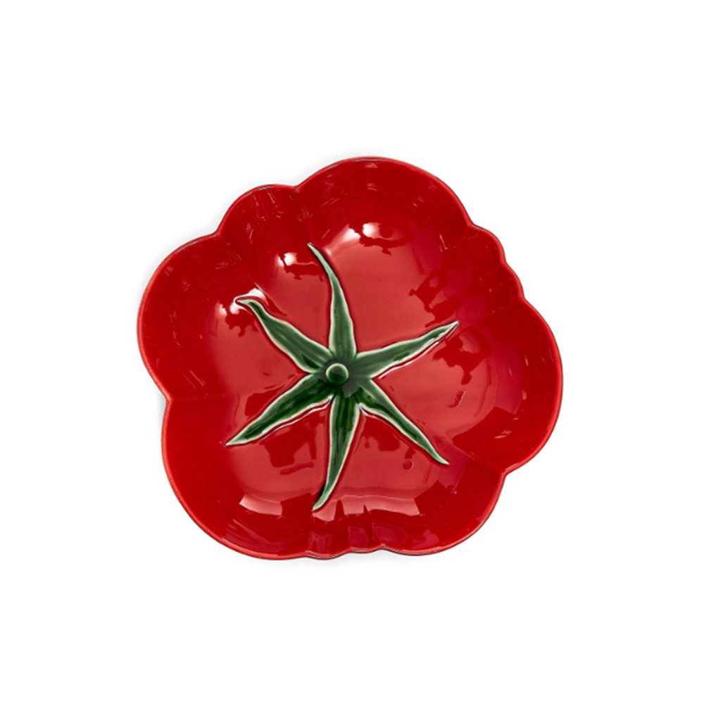 Prato Para Pasta Bordallo Pinheiro Tomate 25 Cm