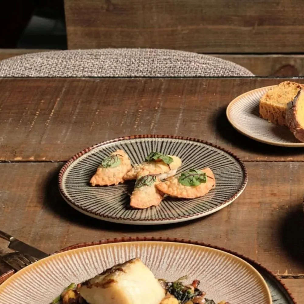 Prato Para Sobremesa Casa Alegre Shangri-la 22 Cm