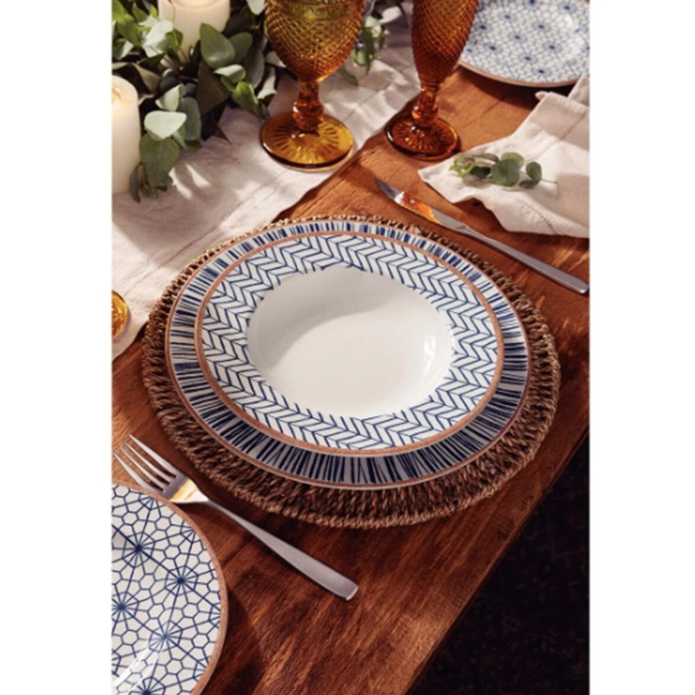 Prato Raso Abstratta 28 Cm - Cada