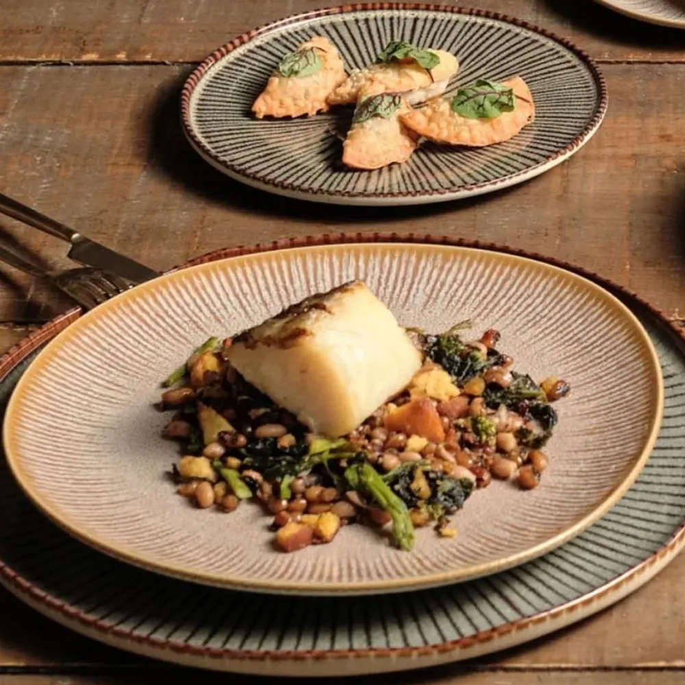 Prato Raso Casa Alegre Shangri-la 28 Cm