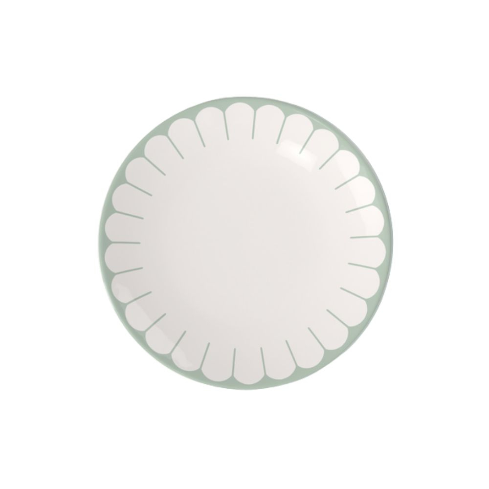 Prato Raso Villeroy e Boch Fleur Verde 27 Cm