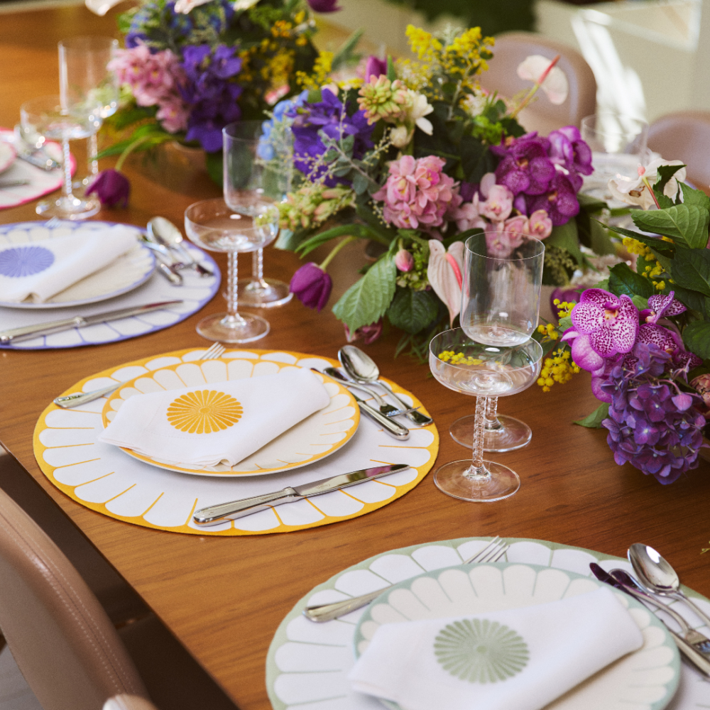 Prato Raso Villeroy e Boch Fleur Verde 27 Cm Prato Raso Villeroy e Boch Fleur Verde 27 Cm