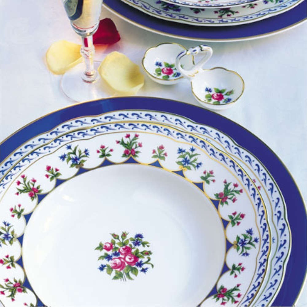 Prato Redondo Bernardaud Chateaubriand Blue