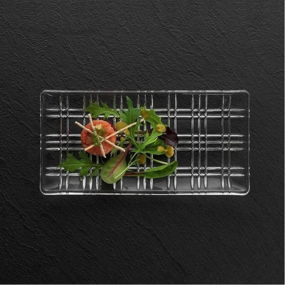 Prato Retangular Nachtmann Square 42 X 14 Cm Prato Retangular Nachtmann Square 42 X 14 Cm