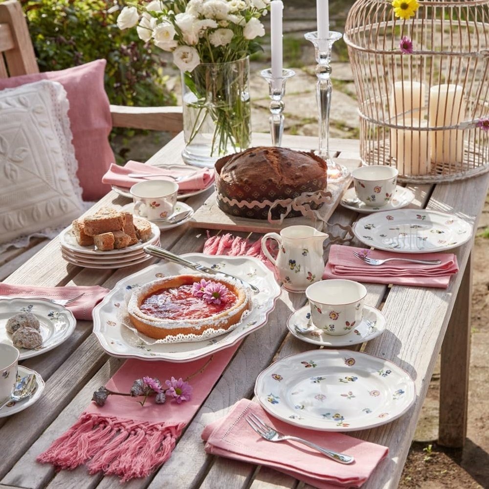 Prato Sobremesa Petite Fleur Villeroy e Boch 21 Cm