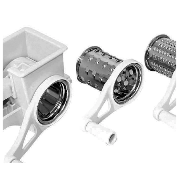 Ralador de Queijo Com 3 Discos Fackelmann A6 X 8 X 20 Cm Ralador de Queijo Com 3 Discos Fackelmann A6 X 8 X 20 Cm