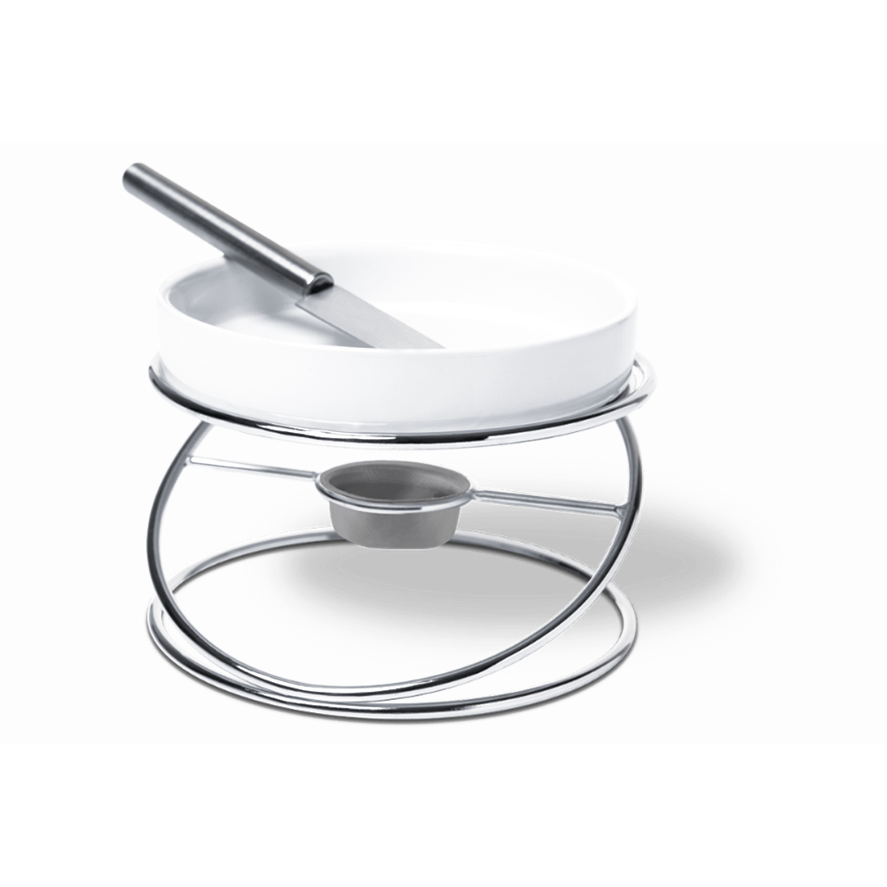 Rechaud Para Queijo Brie Brinox Fondue e Petiscos - 4 Peças