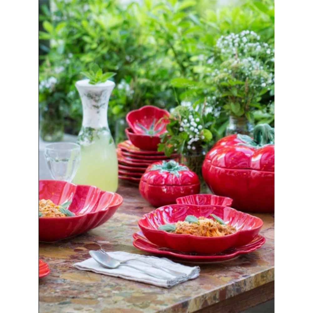 Saladeira Bordallo Pinheiro Tomate 34 Cm Saladeira Bordallo Pinheiro Tomate 34 Cm