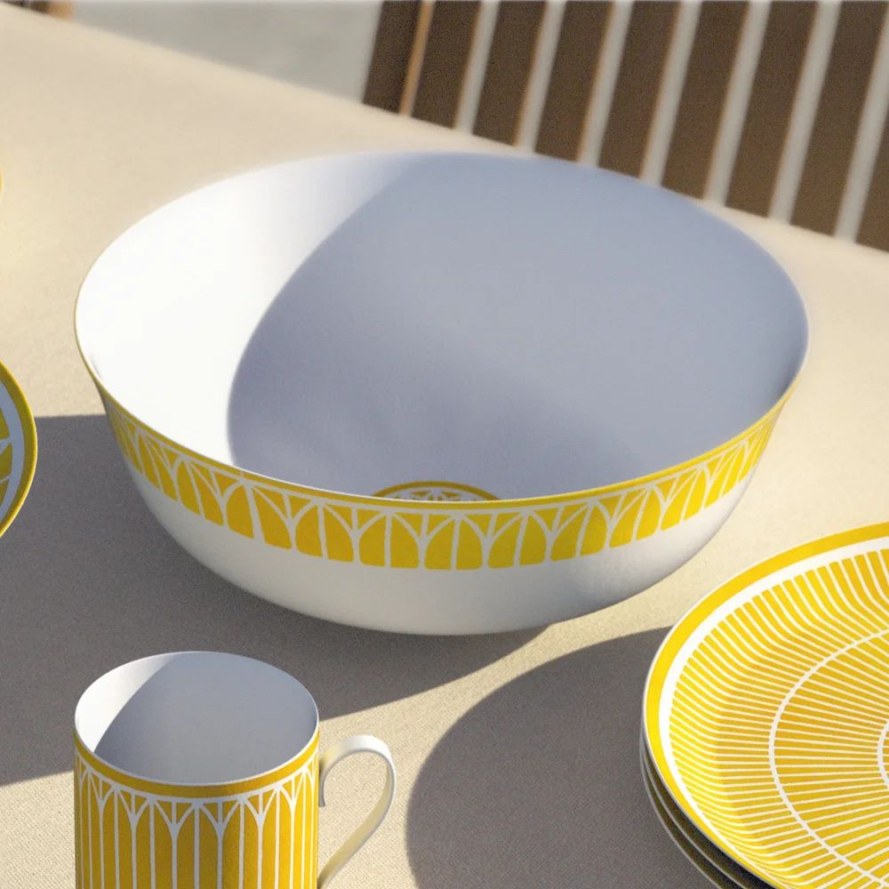 Saladeira Christofle Malmaison Riviera 25 Cm