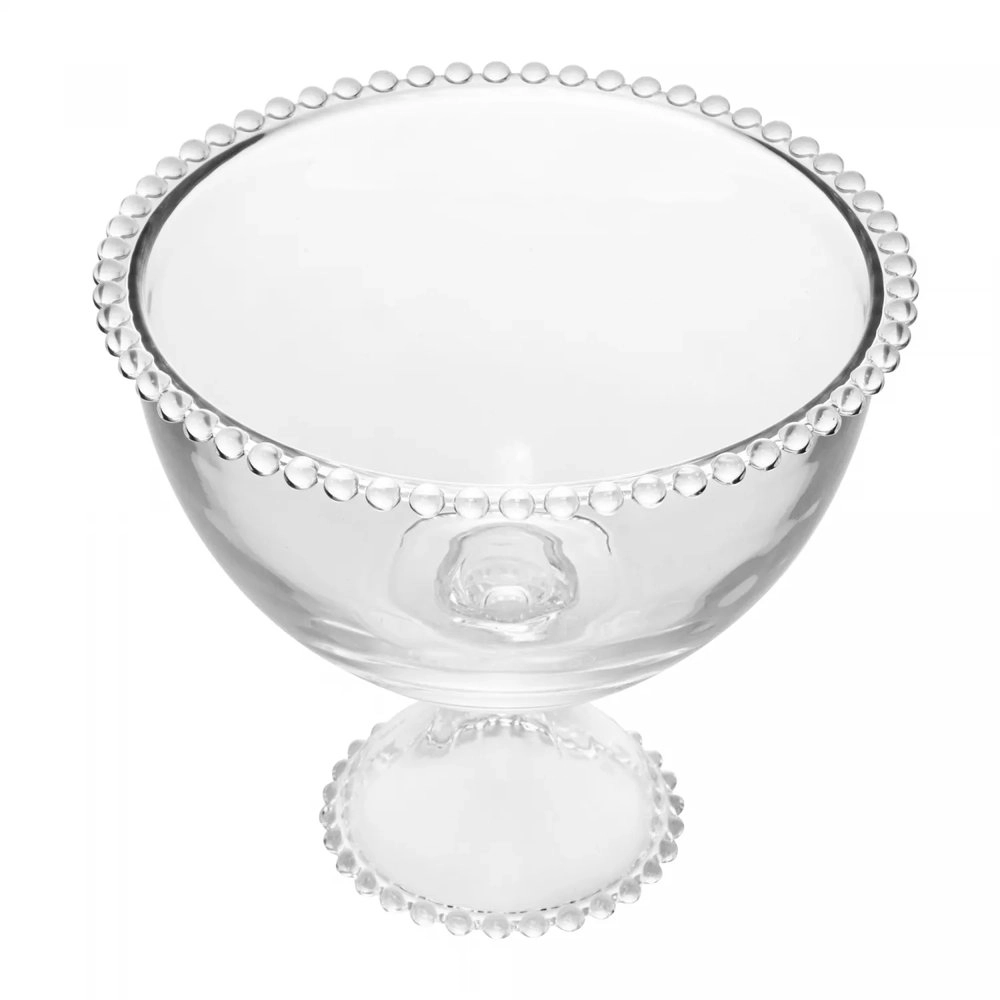 Saladeira Com Pé Wolff Pearl 19 X 21 Cm