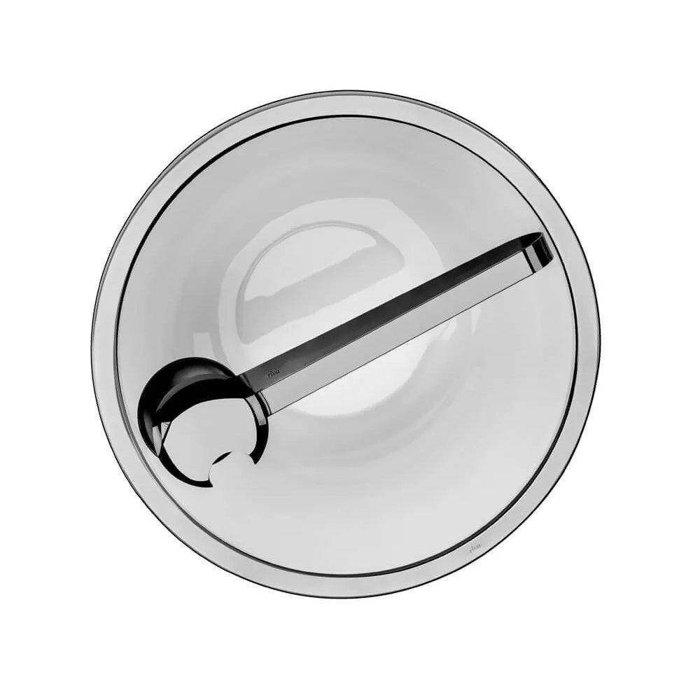 Saladeira Com Pegador Riva Milan Aco Inox