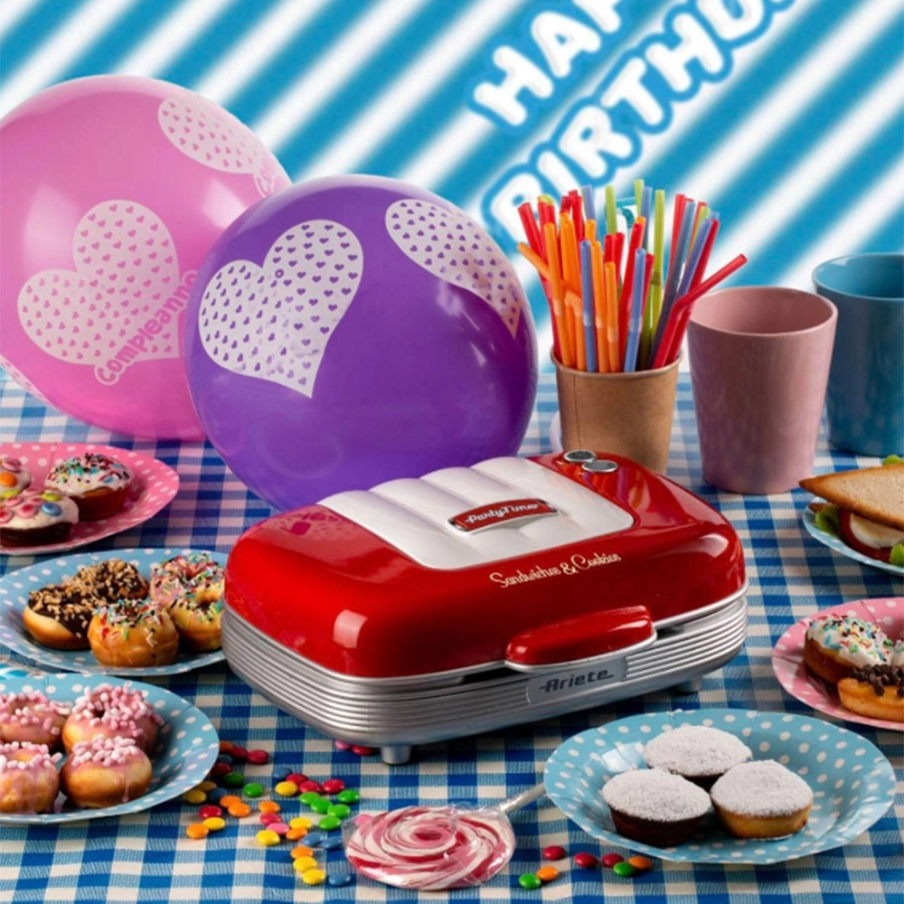 Sanduicheira Ariete 3 Em 1 Retrô Party Time 1972 Sanduicheira Ariete 3 Em 1 Retrô Party Time 1972