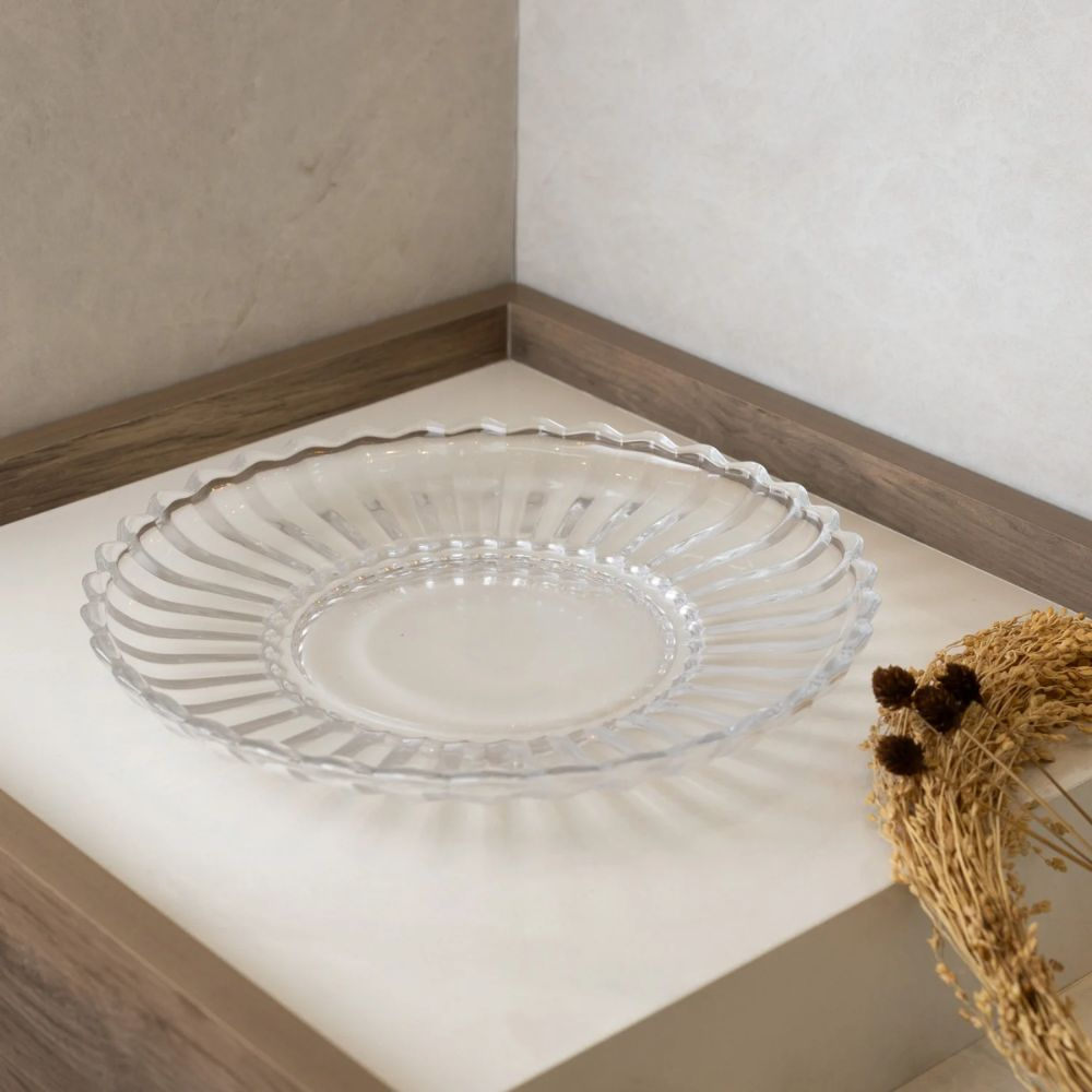 Sousplat de Cristal Geneva 30 Cm - Wolff