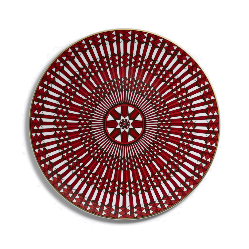 Sousplat Vermelho Arcadia Sousplat Vermelho Arcadia