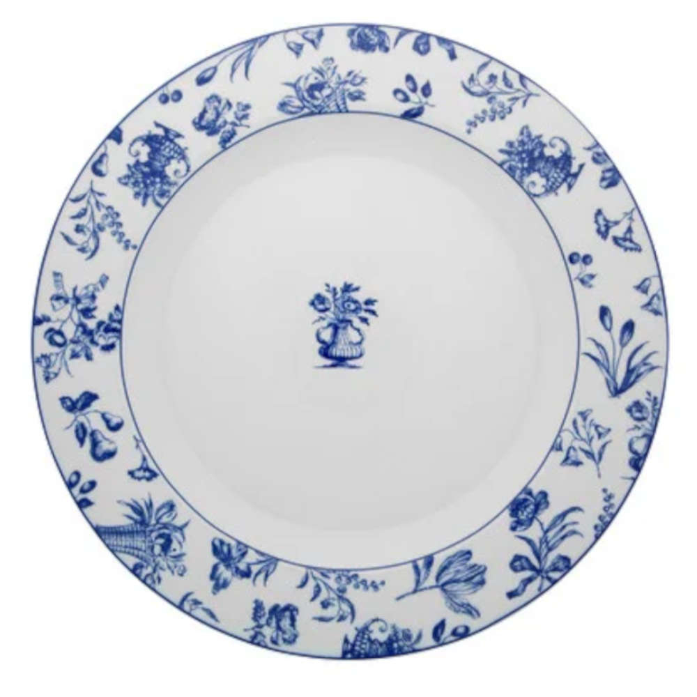 Sousplat Vista Alegre Chintz Azul 33 Cm