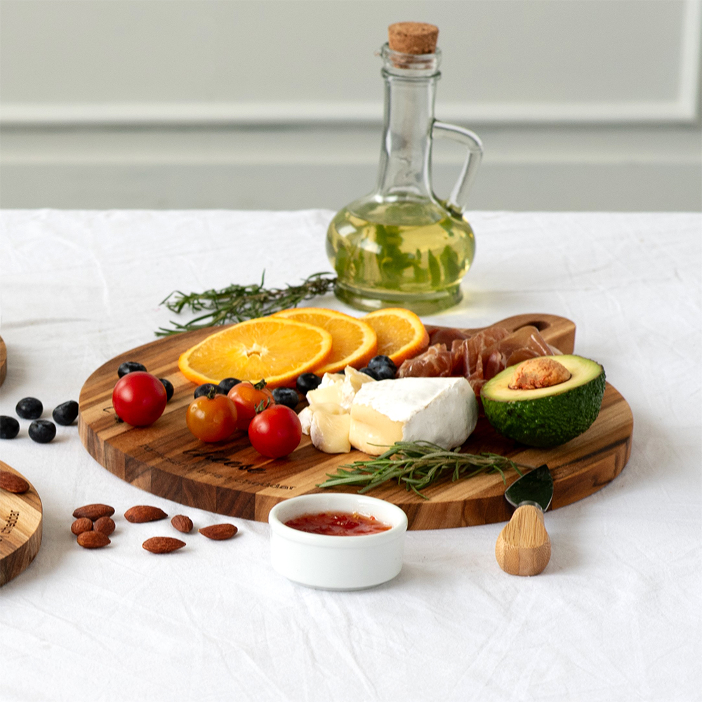 Tabua Para Queijo Monte Novo Kawaii 27 Cm