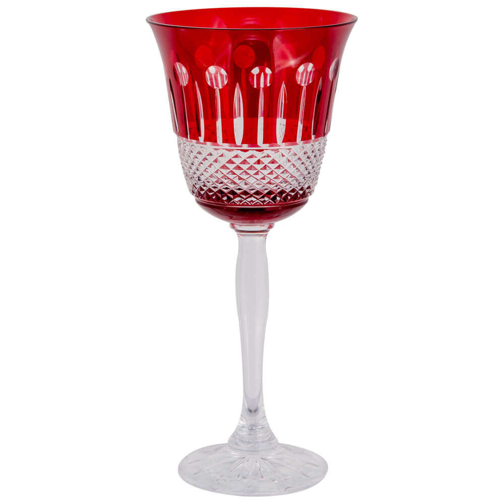 Taca Em Cristal Lodz Rubi Ribeiro e Pavani