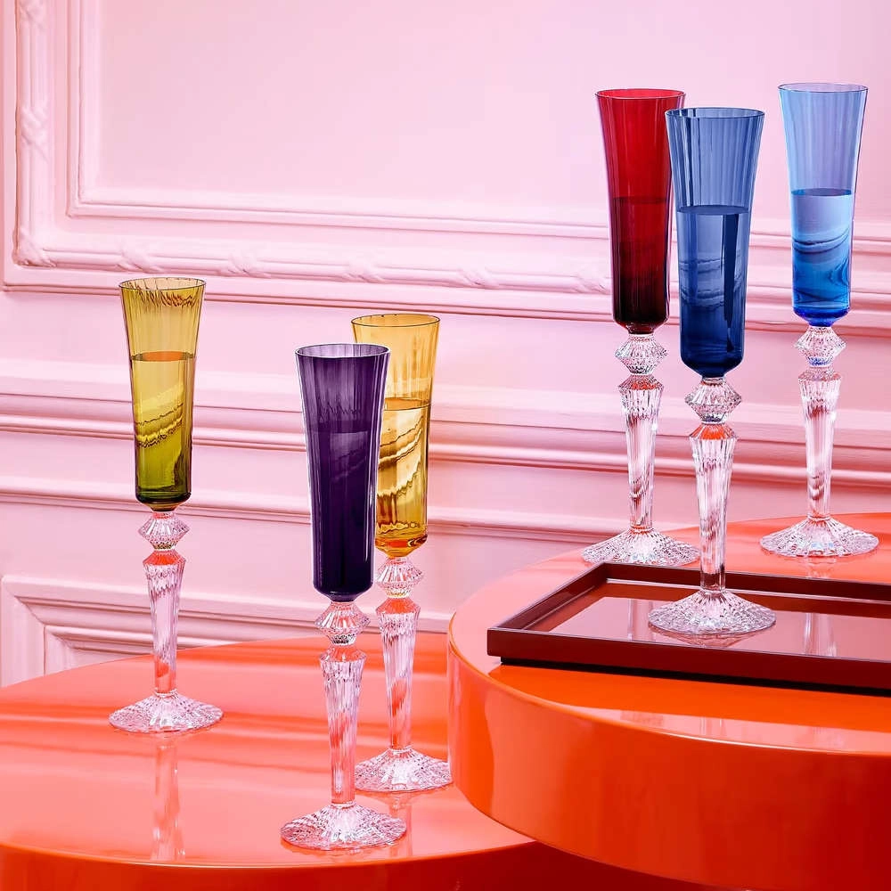 Taca Para Champanhe Em Cristal Baccarat Mille Nuits Verde Oliva Taca Para Champanhe Em Cristal Baccarat Mille Nuits Verde Oliva